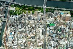 Aerial view of central Tokyo cityscape in Japan, an Architecture Photo by GoodGoods