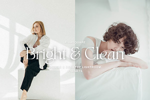 Bright & Clean Lightroom Presets, a Preset Add-On by PixaSquare