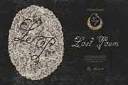 Forged Lace Romantic Gothic Font, a Script Font by AnMark (Thumbnail 5 of 12)