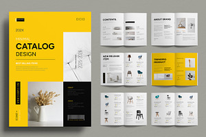 Product Catalogue Template, a Brochure Template by ContestDesign