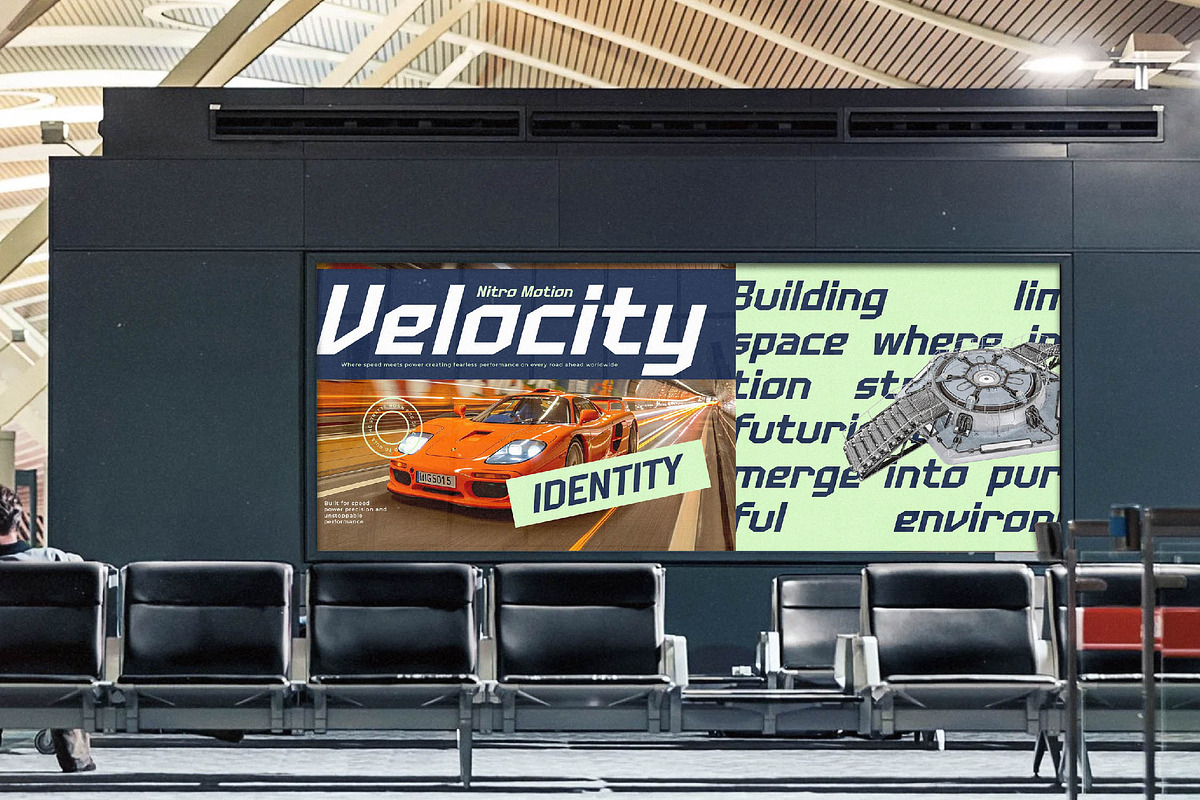 Menscity Futuristic Sporty Sans, a Sans Serif Font by timelesstype.co (Photo 8 of 20)