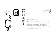 Typerisme - A modern typewriter font, a Sans Serif Font by MoonBandit (Thumbnail 2 of 10)