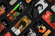 iPhone 14 Pro Mockups, an iPhone Mockup by Ui Markets (Thumbnail 9 of 13)