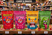 Popcorn Prowlers - 6 Cute Monsters, a Decorative Illustration by D R A W K M A N (Thumbnail 4 of 6)