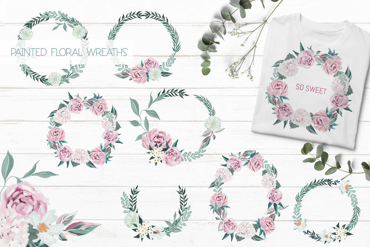 Hand Painted Floral Collection, an Animal Illustration by JSolomatina (Photo 8 of 26)