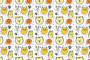 Purrfect Patterns Pack, a Pattern Graphic by Lyolya Profitrolya (Thumbnail 2 of 3)