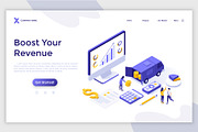 Isometric Solutions Mini. Part 28, a Finance Illustration by Andrew Kras Design (Thumbnail 10 of 13)