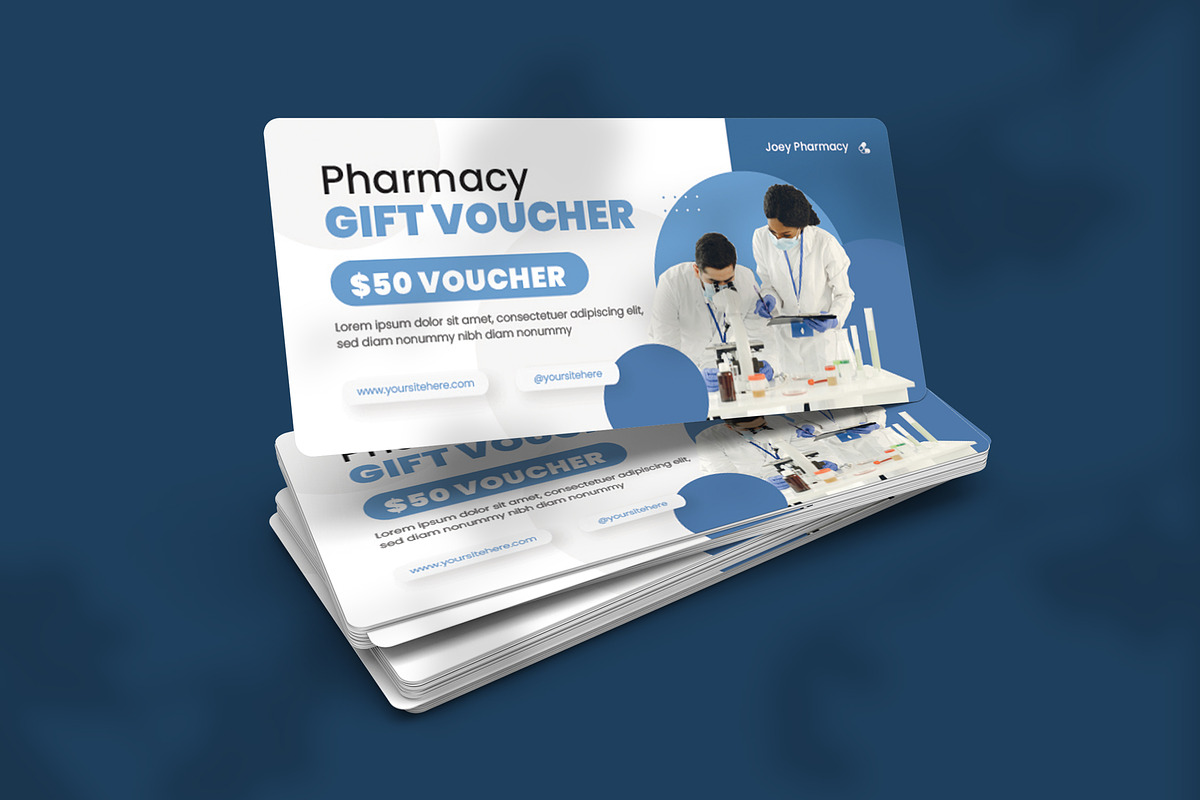Pharmacy - Gift Voucher, a Design Template by VUNIRA (Photo 2 of 3)