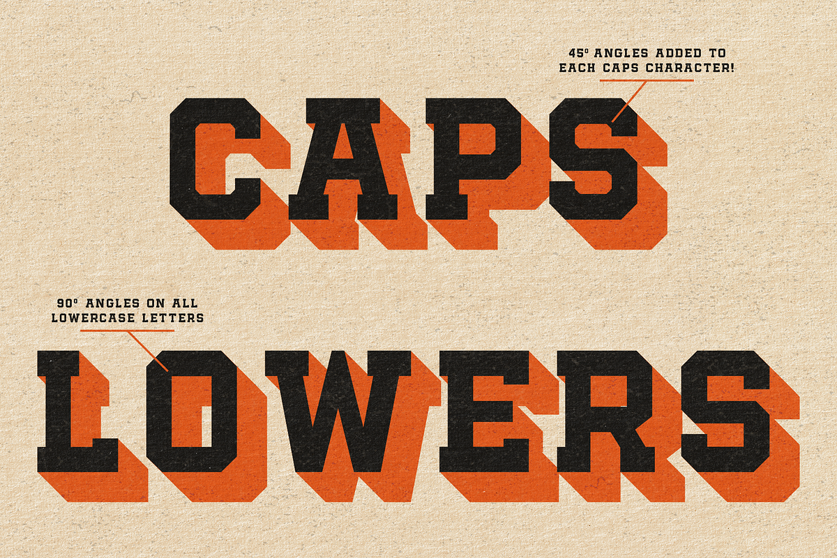Bucktooth, a Serif Font by Deadbolt Design Lab (Photo 2 of 6)
