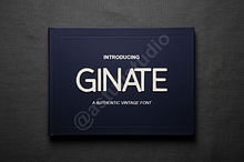 Ginate Font – Elegant Serif Typeface