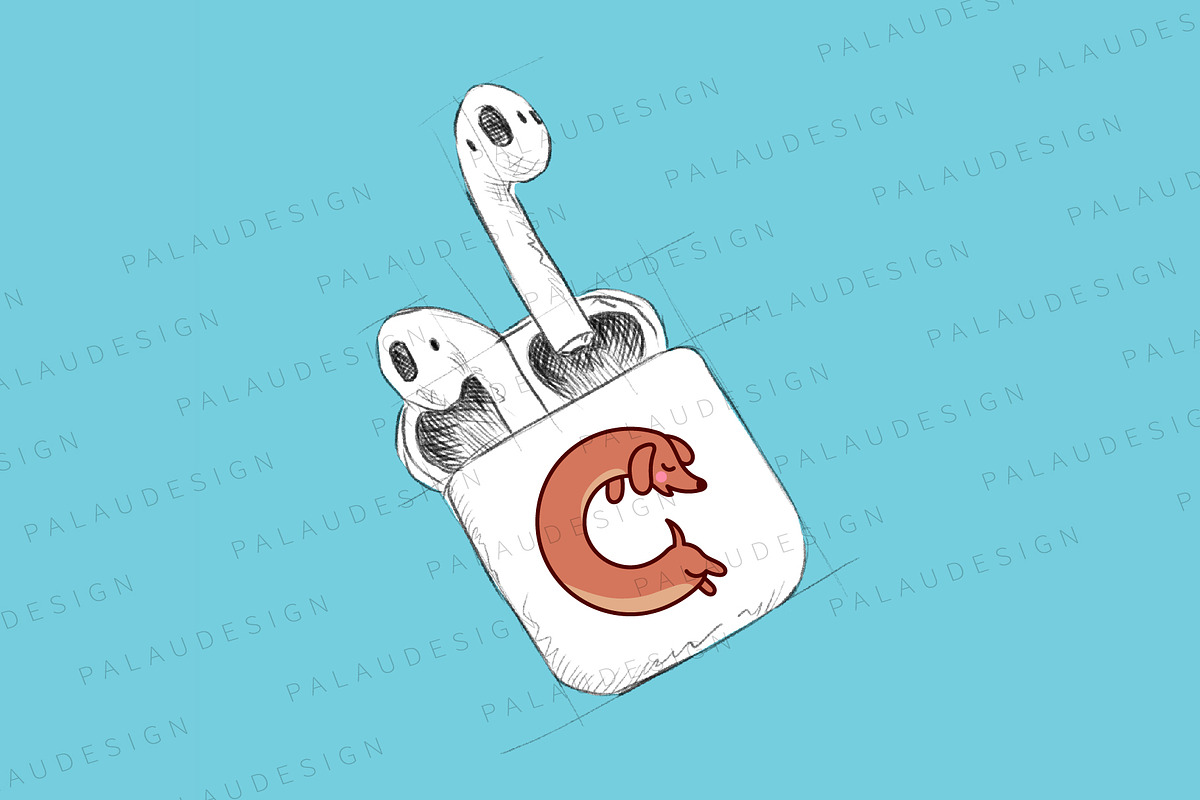 Cute Kawaii Dachshund Dog Character, an Animal Illustration by Palau (Photo 6 of 12)