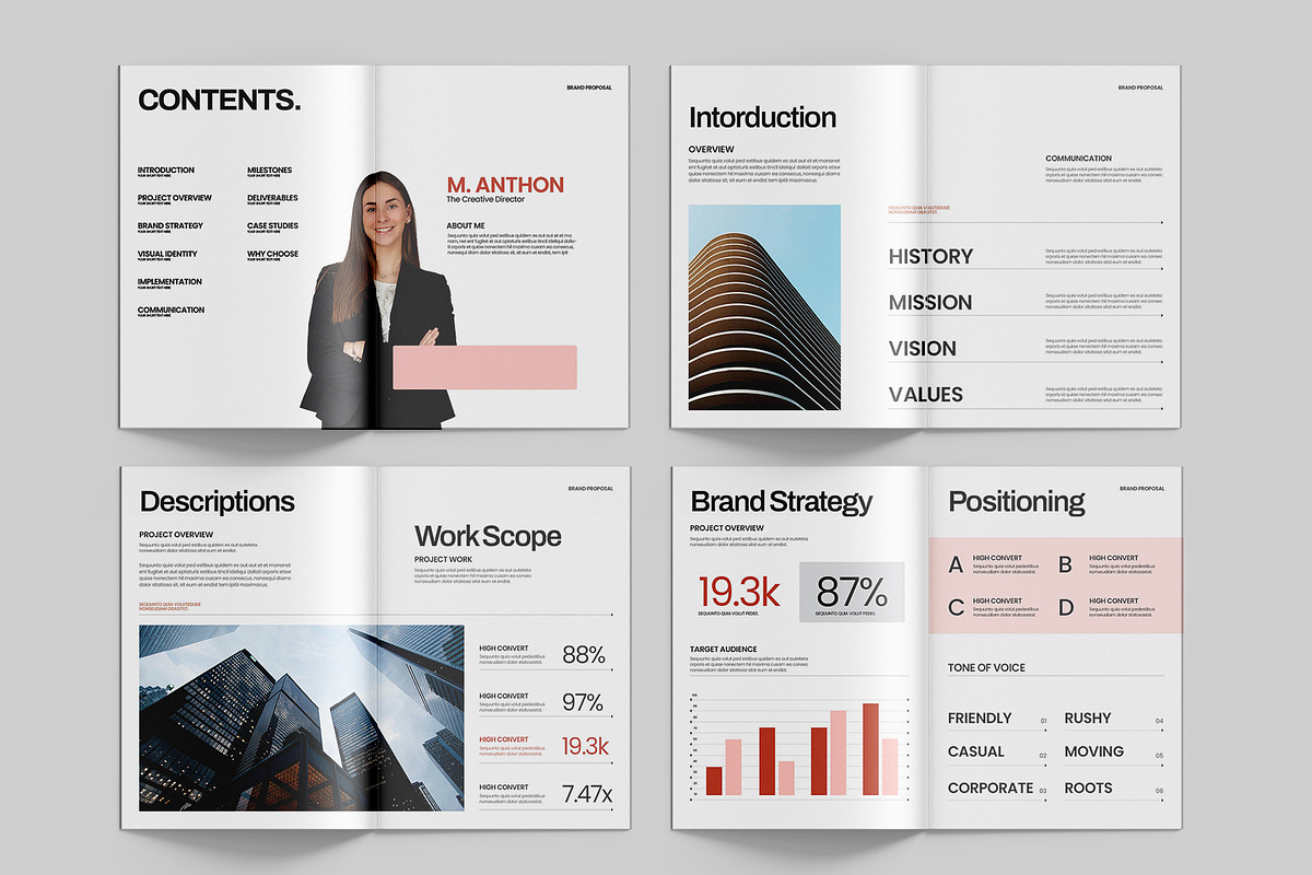 Brand Proposal Brochure Template, a Brochure Template by Oriofix (Photo 4 of 8)