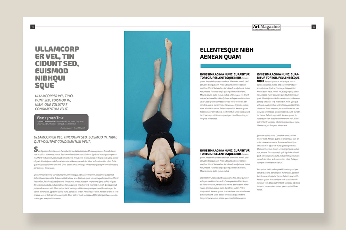 Magazine Template 01, a Magazine Template by pmvch (Photo 8 of 12)