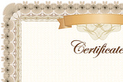Certificate - classic style, a Templates & Theme by AK Design (Thumbnail 2 of 4)
