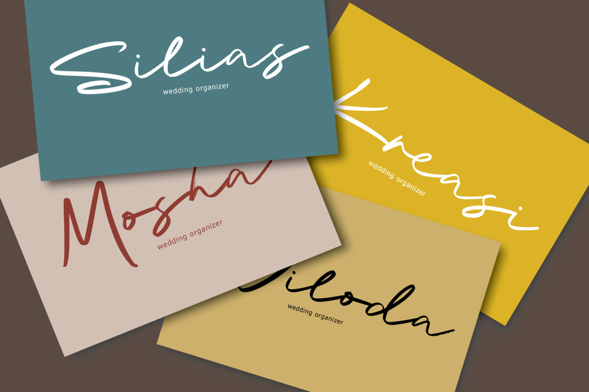 Gesture - Casual Handwritten, a Handwritten Font by tebaltipislab (Photo 5 of 10)