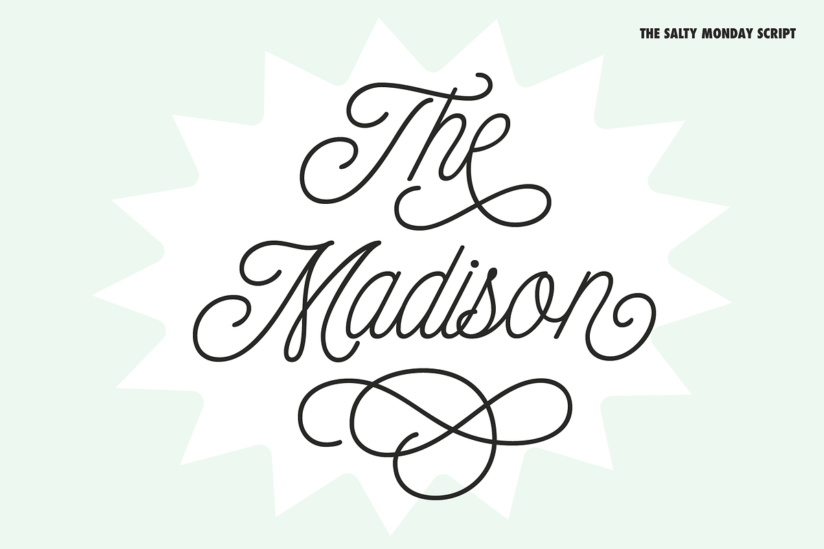 The Salty Monday | Font Duo, a Sans Serif Font by Jolicia Type (Photo 8 of 13)