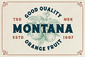 Bells Morten A Vintage Display Font