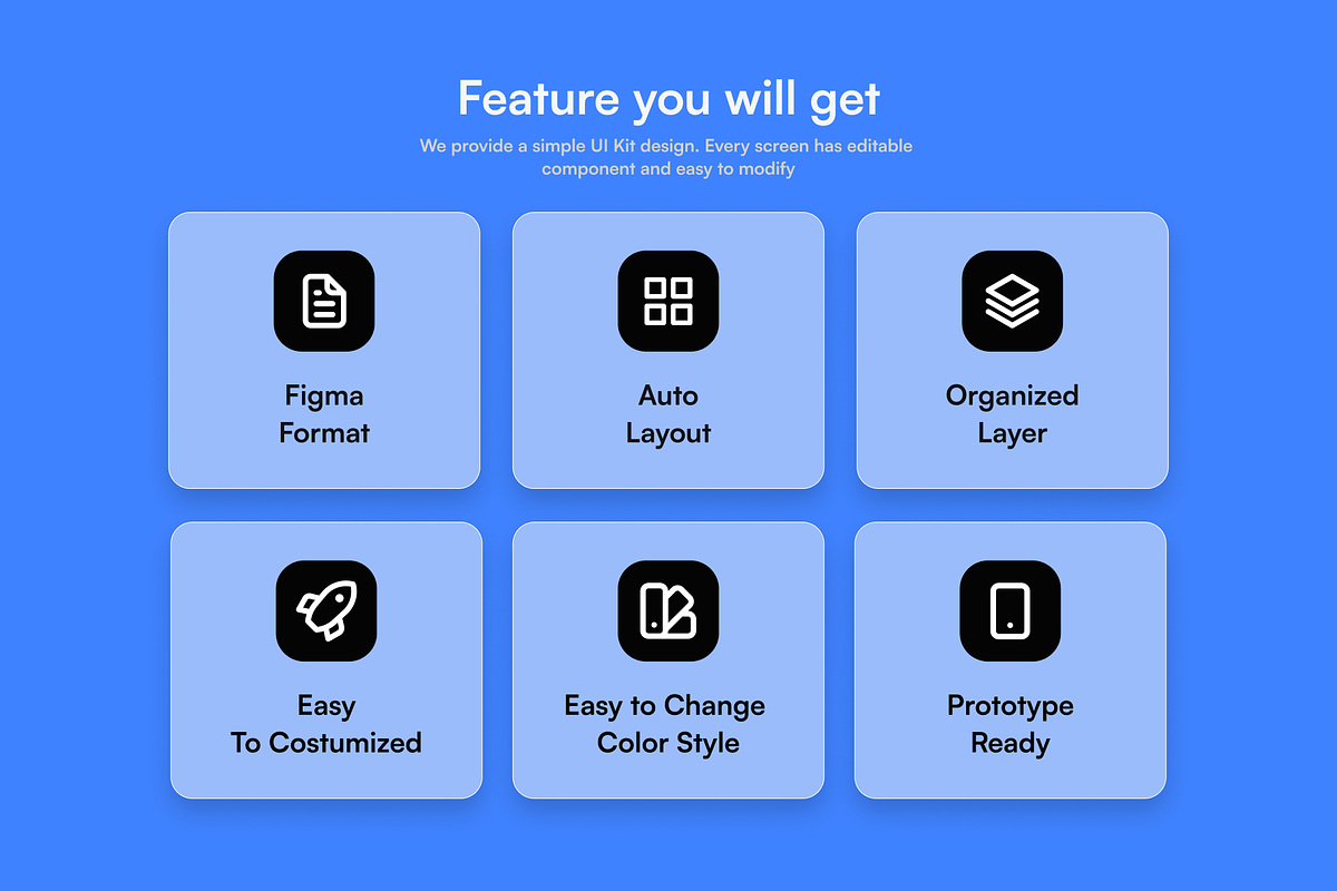 Realus - Real Estate App UI Kit, an UI Kit Template by restiyathena (Photo 3 of 6)