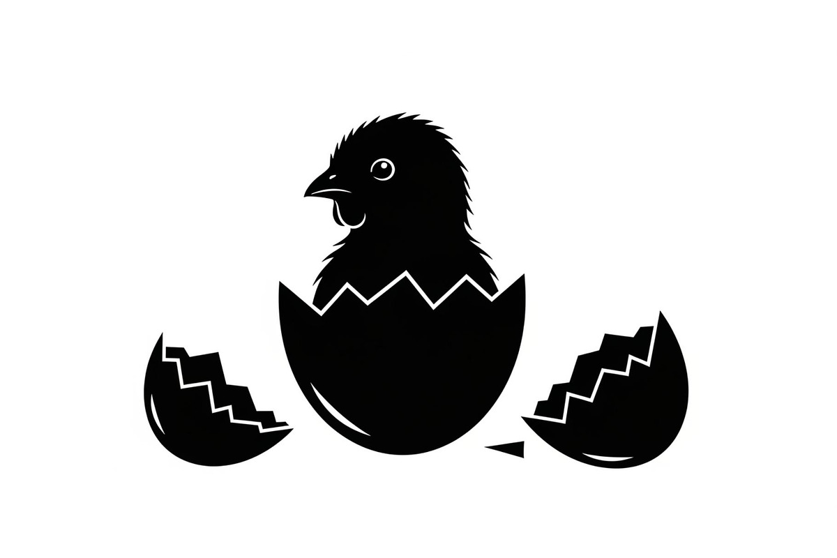 Cute Easter Chick Hatch Vector Bundl, an Illustration by jahid234 (Photo 26 of 51)