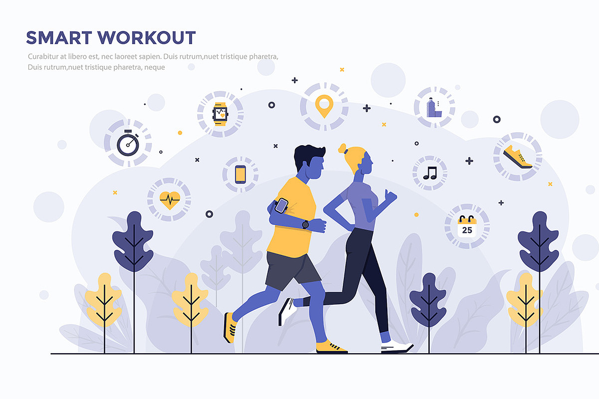 Modern Flat Design Business Concepts, a Person Illustration by Creative Graphics (Photo 7 of 12)