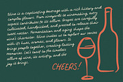WineChic | Handwriting font | Extras, a Handwritten Font by AnMark (Thumbnail 8 of 10)