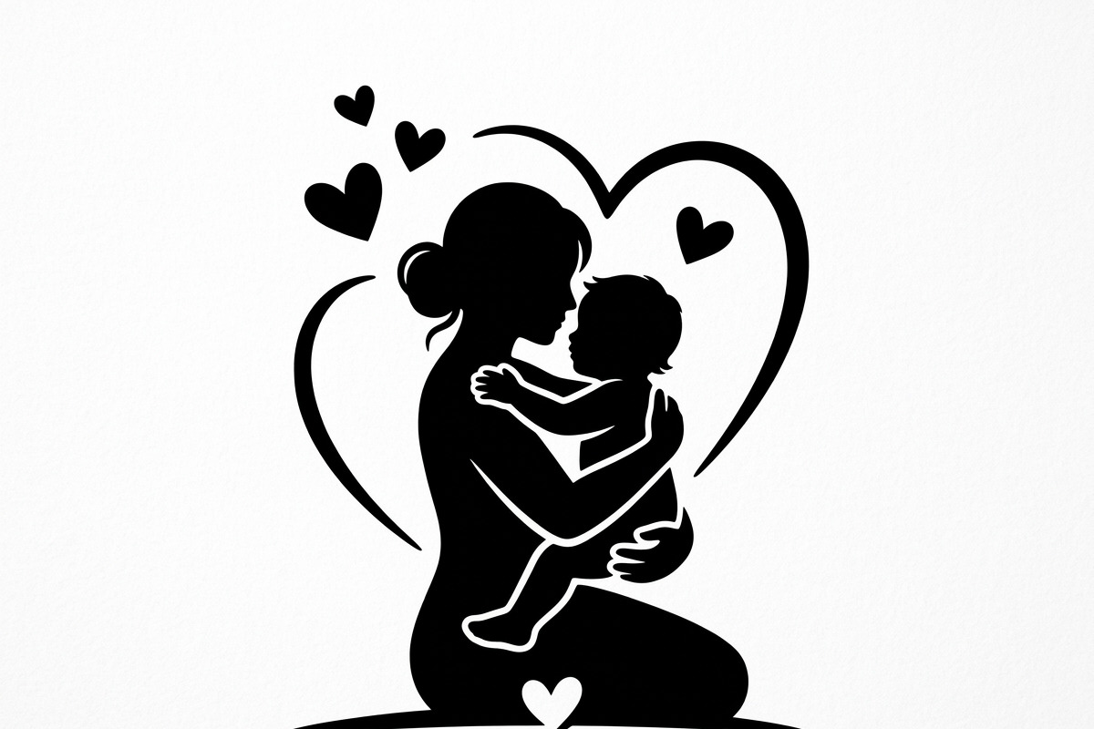 loving mother and children, a Person Illustration by Amazin_art (Photo 20 of 46)