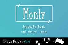 Monly Extended Font