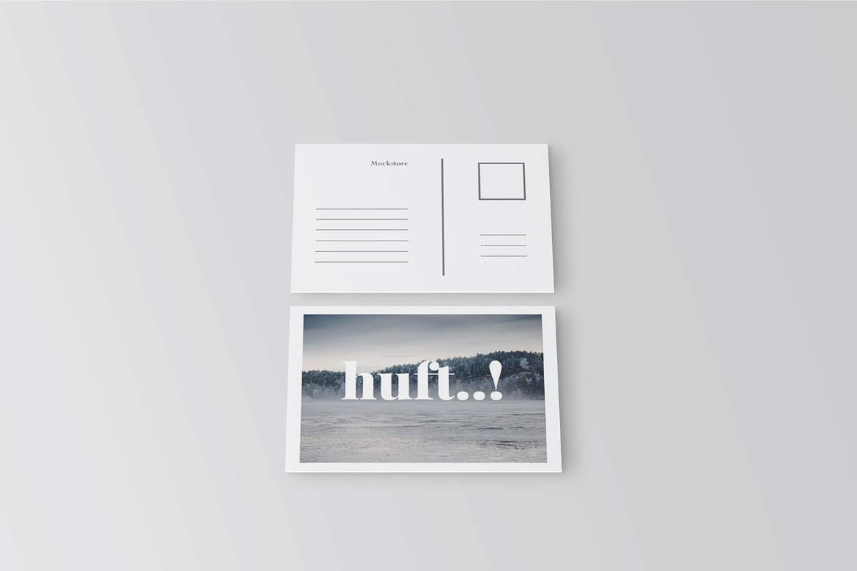 Postcard & Invitation Mockups, a Print Template by Mockstore (Photo 7 of 12)