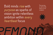 Remond Rounded Rough, a Sans Serif Font by Craft Supply Co. (Thumbnail 5 of 8)