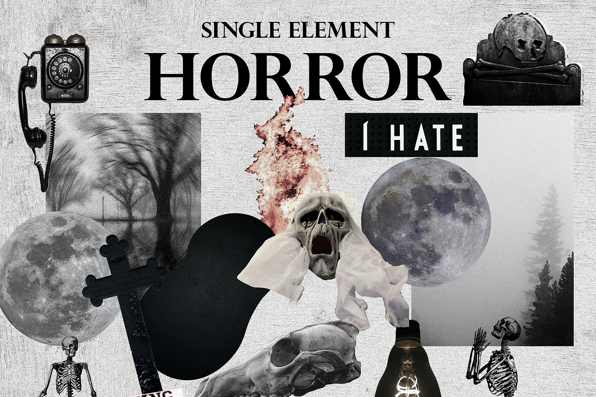Horror collage. Halloween collection, an Object Graphic by ma_i_vi (Photo 11 of 18)