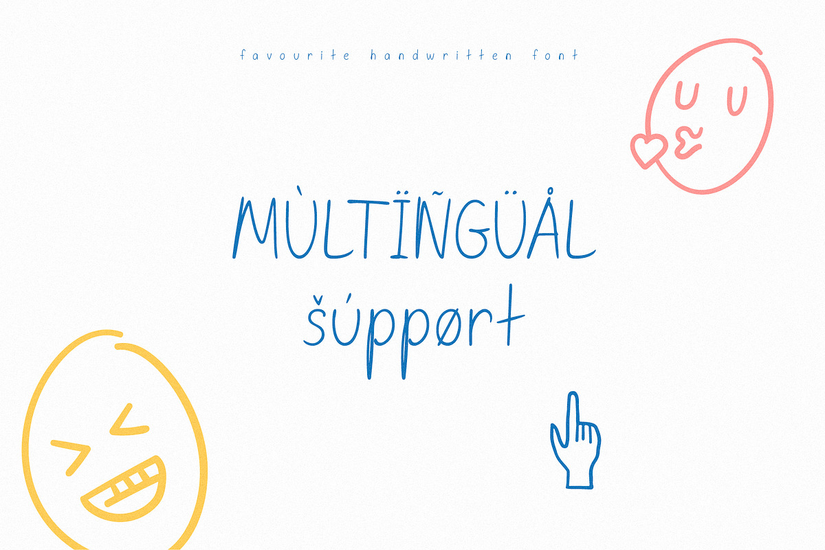 Favourite Handwritten Font