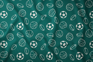 Sport Line Patterns Set