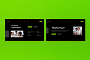 Black Modern Pitch Deck PPT, a Presentation Template by graphicook (Thumbnail 4 of 4)