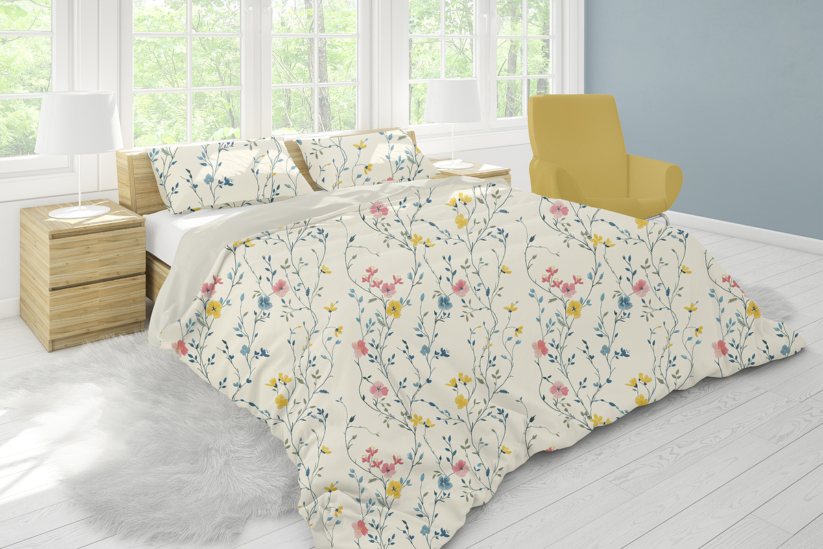 Wildflowers Seamless Pattern, a Pattern Graphic by Olya Creative (Photo 7 of 7)
