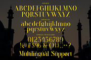 Bilgatte Modern and Elegant Ligature, a Serif Font by Alfinart (Thumbnail 7 of 8)