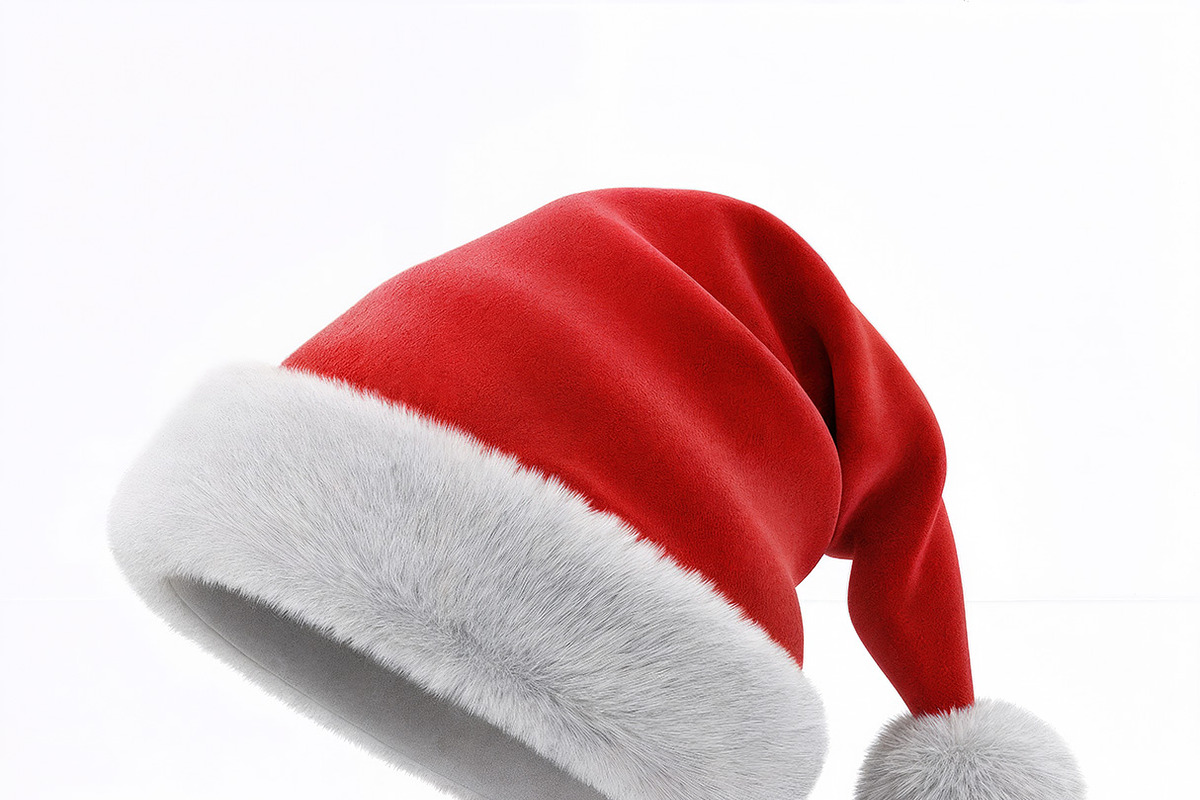 3D Realistic Santa Hats Collection, an Object Illustration by StockVerse Creative (Photo 3 of 4)