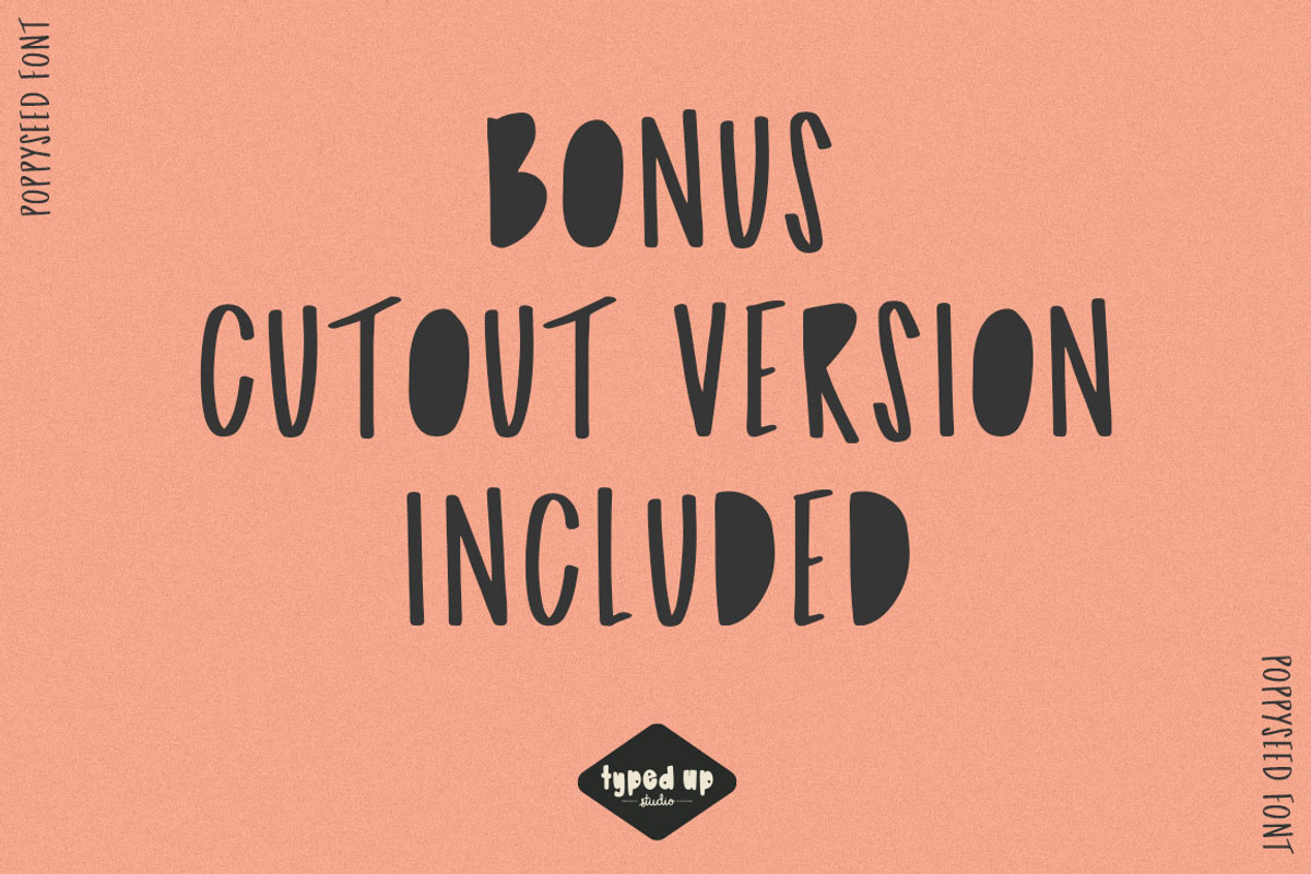 Poppyseed | Handwritten Sans Font, a Sans Serif Font by Typed Up Studio (Photo 8 of 12)