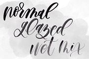 Brushy Lettering Brush for Procreate, a Brush Add-On by The Ampersand Shop (Thumbnail 3 of 4)