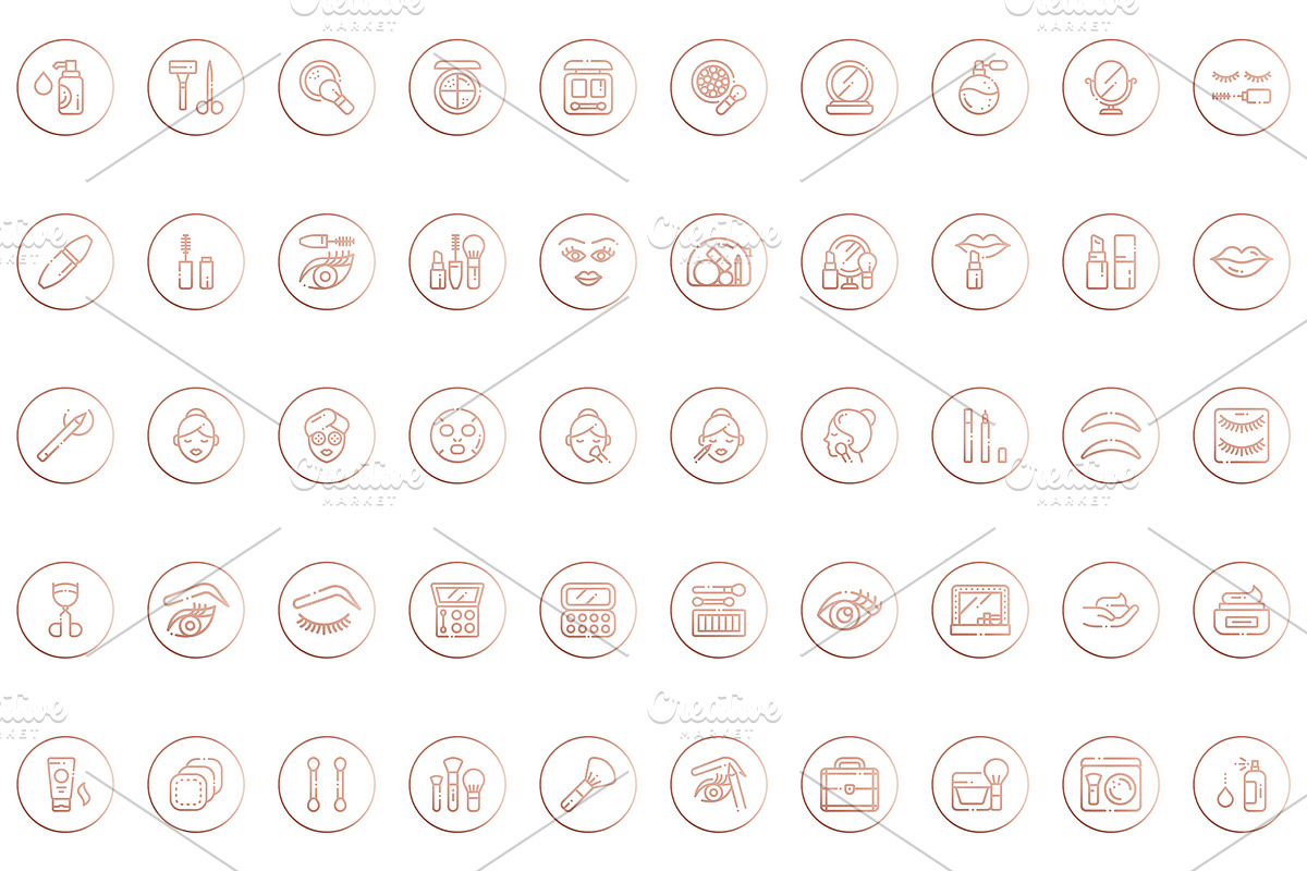 50 Instagram Story Highlight Covers, a Social Media Template by Olg Store (Photo 2 of 2)
