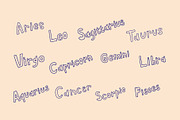 Zodiac Signs, a Person Illustration by AnkaDrozd (Thumbnail 4 of 8)