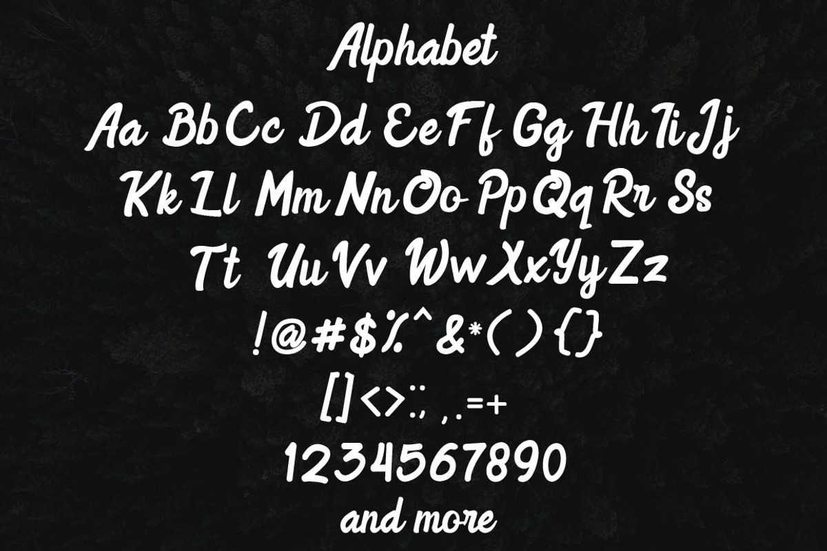 Asahan, a Script Font by Ramadhanstudio (Photo 6 of 7)