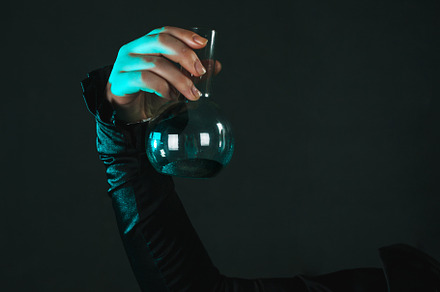 Woman is a research scientist holdin stock photo containing science and, a School & Education Photo by LiaKoltyrina