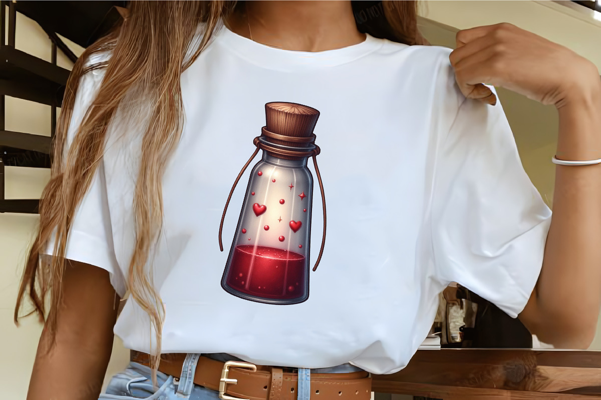 Gothic Love Potion Sublimation Clipa, an Illustration by CrexoraLab (Photo 4 of 5)