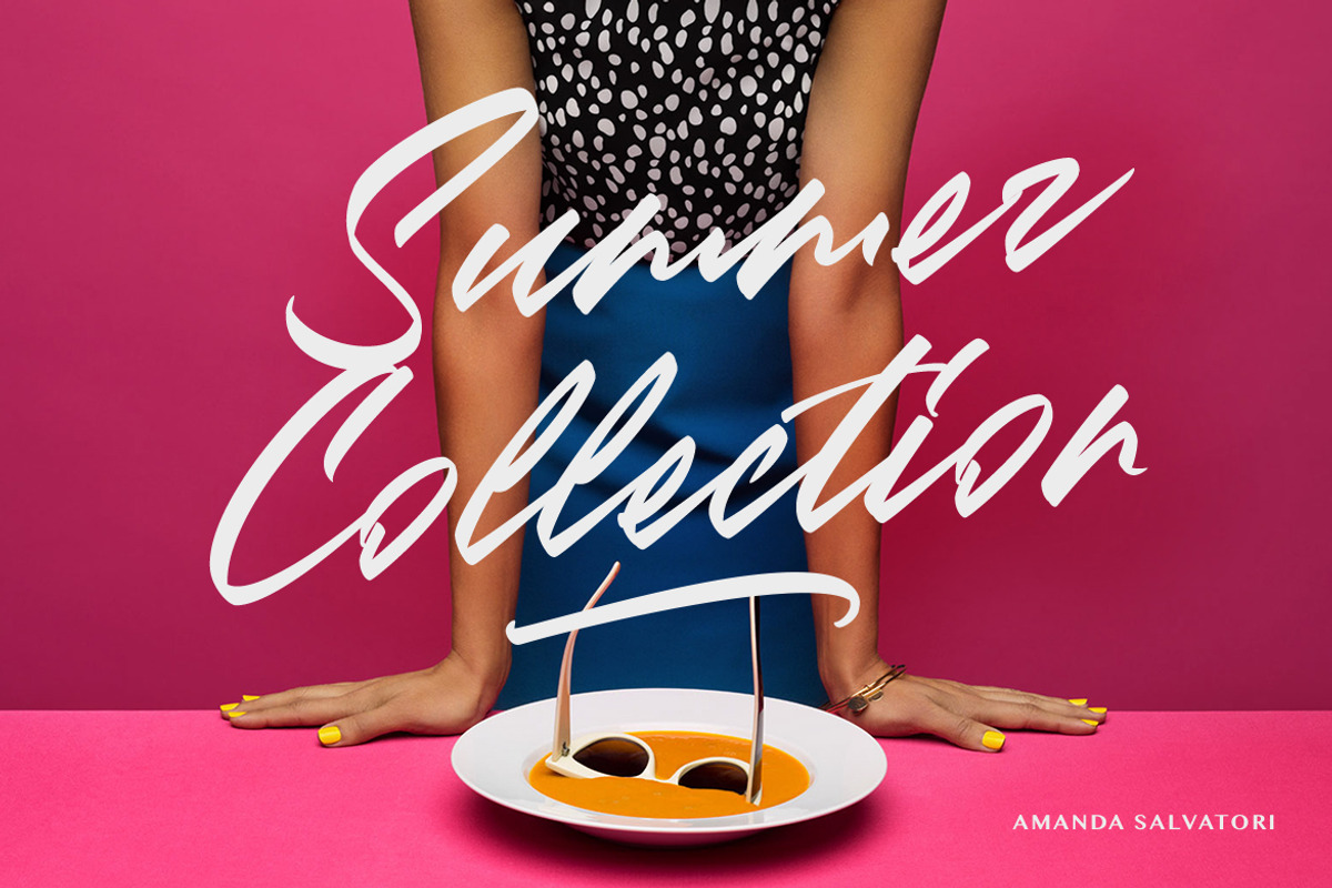 Jericho Script Font, a Script Font by kavoon (Photo 9 of 11)