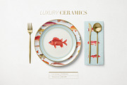 Mulgogi, Luxury Aquatic Designs., a Pattern Graphic by TSTUDIO (Thumbnail 10 of 15)