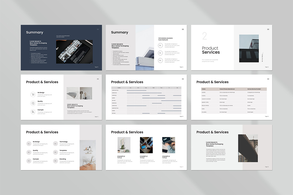 Business Plan GoogleSlide Template, a Marketing Template by creathrivestudio (Photo 7 of 33)