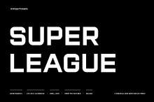 Super League Typeface