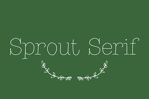Sprout Serif