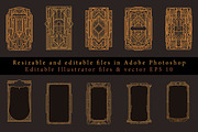 10 Frames Vol.2 - Art Deco Style, an Object Graphic by Cruzine (Thumbnail 4 of 5)