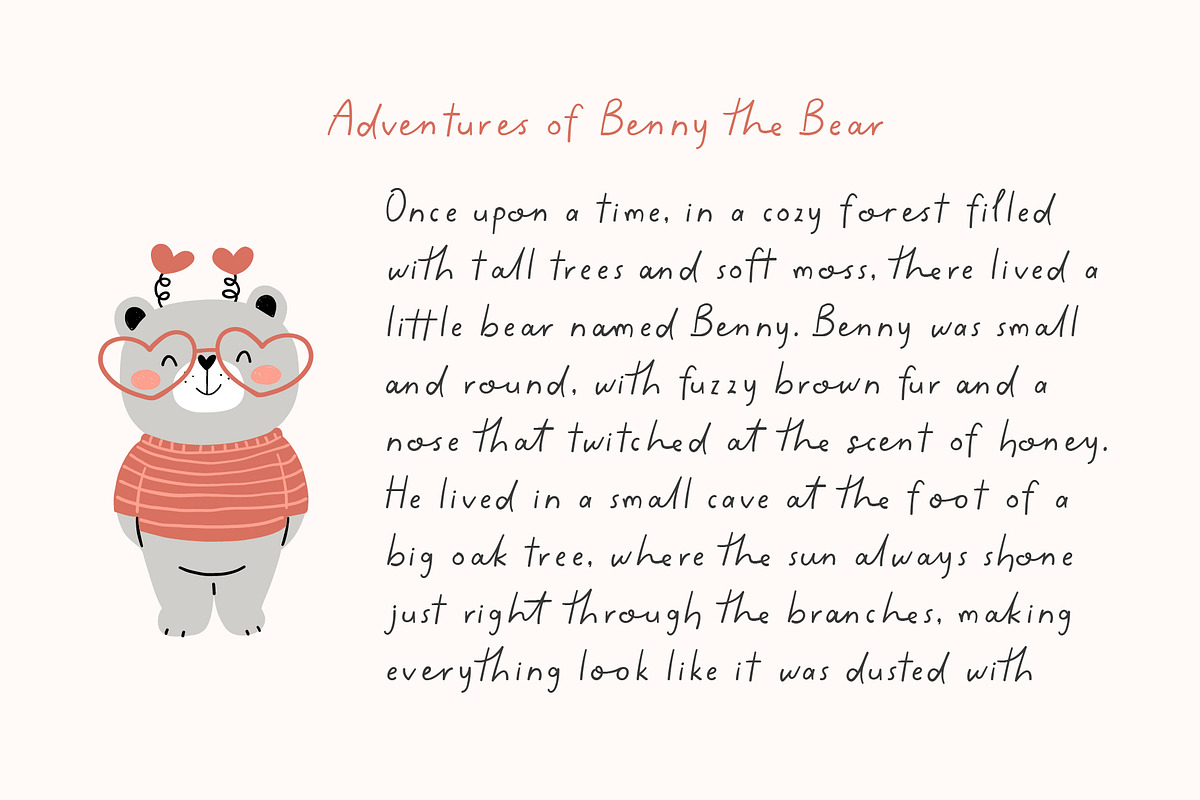 The Good Times Realistic Handwriting, a Handwritten Font by Kaya Fonts (Photo 33 of 40)